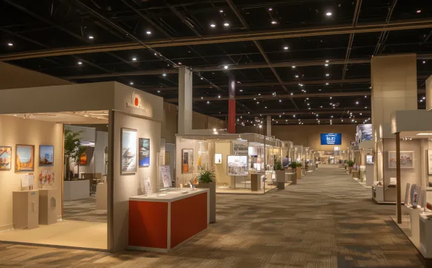 convention lighting solutions, trade show lighting solutions, exhibitions lighting solutions