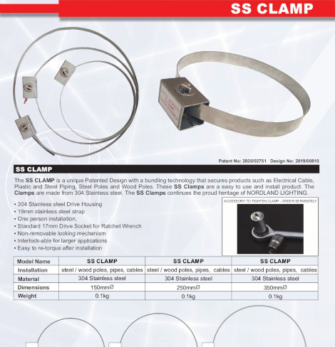 nordland lighting zz-clamp