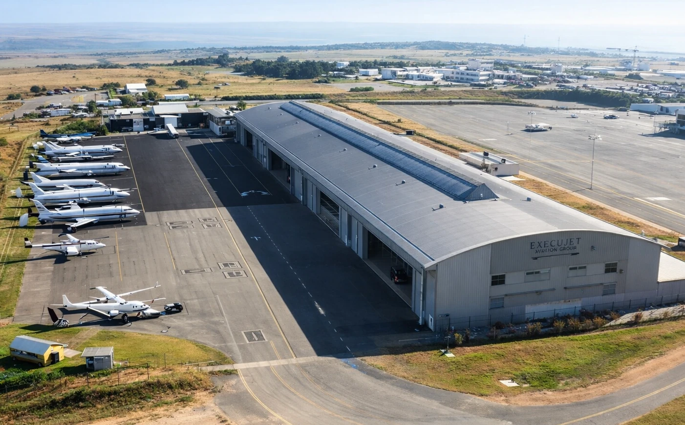 aviation hanger lighting